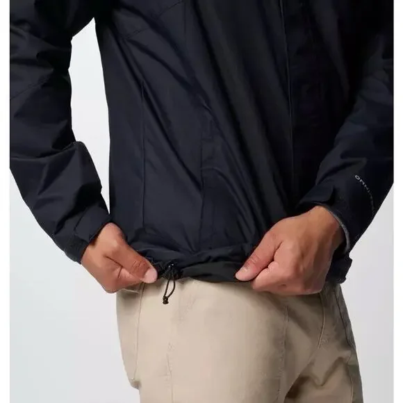 NEW Columbia Men’s Size Medium Bugaboo III Fleece Lined Interchange Jacket Black